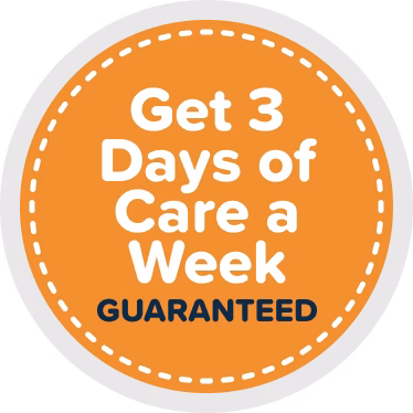 home 3 badge 3 days care boost