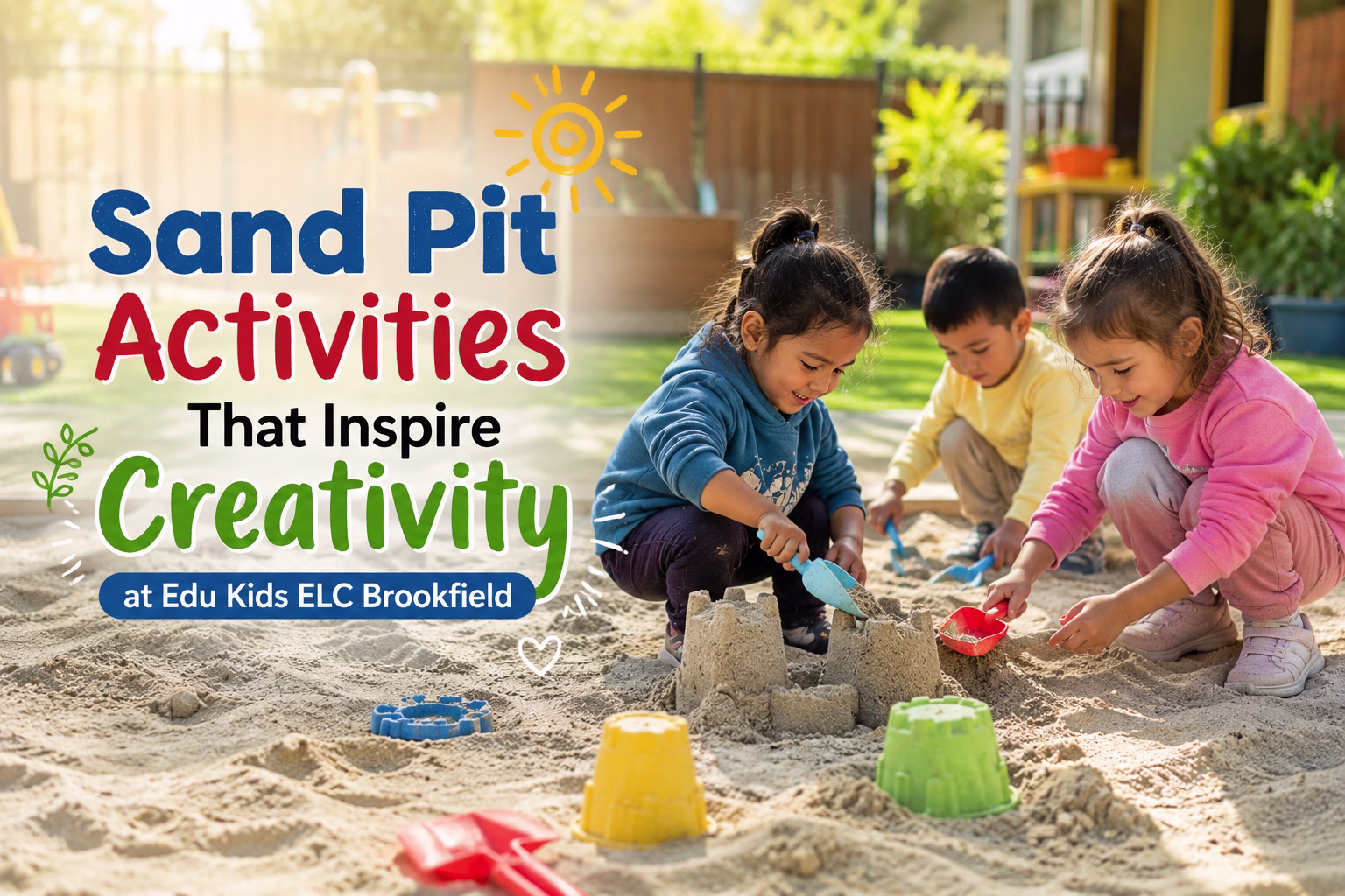 Sand Pit Activities That Inspire Creativity at Edu Kids ELC Brookfield
